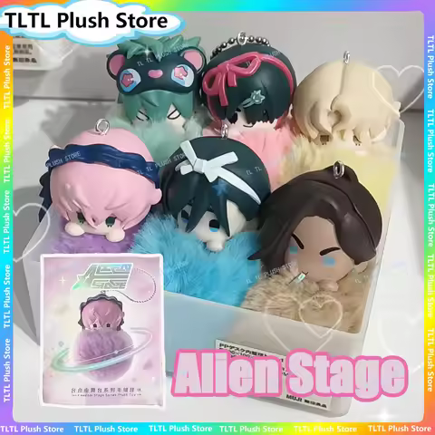New Alien Stage Mini Plush Pendant Luka Till Sua Ivan MiZi Hyuna Maumet Cosplay Keychain Hangings Ma