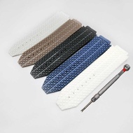 Watch Accessories Adapt to Hengbao Silicone Big Explosion Strap 25X17mm Convex Watch Strap