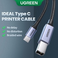 UGREEN USB C to USB Type B 2.0 Cable for New MacBook Pro HP Canon Brother Epson Dell Samsung Printer Type C Printer Scanner Cord