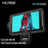 VILTROX DC550 5.5 Inch Profissional Camera Monitor 4K 30Hz HD Touch Screen Field 3D LUT Director Stu