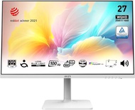 MSI Modern MD272QXPW Monitor 27” IPS 2560x1440 (WQHD) 16:9 100Hz 5ms HDMI Display Port USB Type-C w