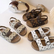 SPP-Girls' sandals, girls' sandals, slip-on sandals-F 2026, GIRLS' SLIP-ON SANDALS, FLOWER TWO BELT 