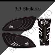 Topnew มอเตอร์ไซค์สำหรับ Yamaha XSR 155 XSR155แผ่นจับ3D สติ๊กเกอร์ Decals น้ำมันเชื้อเพลิงชุดป้องกัน