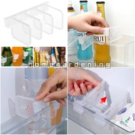 4Pcs Refrigerator Classified Storage Partition Board Retractable Plastic Partition Board Home Bottle Can Collator Kitchen Gadget
