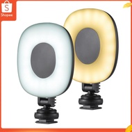 andoer.sg-SIP Andoer 2 Pack Pocket LED Video Light Camera Photography Fill 3 Lighting Modes Levels B