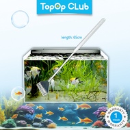 TOPOP Aquarium Algae Scraper Glass Fish Tank Stainless Steel Coralline Blade Cleaner Tool