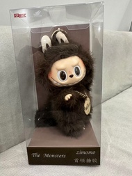 new High Quality Purple Labubu Mokoko 17cm The Monsters Labubu  Macarone Labubu Keychain Spring Wild