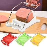 Stainless Steel 10 Wire Lunch Meat Slicer Multipurpose Food Slicer Lunch Meat Cutter Cheese Slicer Kitchen Gadgets