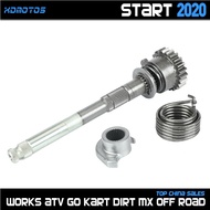125cc Motorcycle Kick Starter Spindle For Lifan LF 125 1P52FMI Horizontal Kick Starter Engine Kayo B