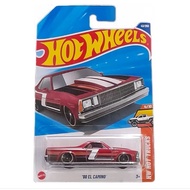 MERAH Hot Wheels 80 El Camino Red