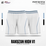 ♞AXGG " Kuroko No Basket - Rakuzan Shorts " Anime Jersey Unisex Shorts