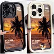 Coconut Tree On The Sea Side case Samsung A55 5G A35 5G A25 5G A53 A54 A73 A52s A15 Samsung S24 Ultr
