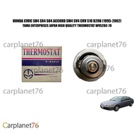 HONDA CIVIC SH4 SR4 SO4 ACCORD SM4 SV4 CRV S10 B20B COOLANT COOLING SYSTEM THERMOSTAT WV52BC-78 TAMA