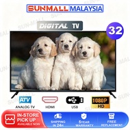 Smart TV LED 32 Inch  Digital TV FHD 1080P with HDMI and USB port 电视机32寸 Television Smart TV 3-year 