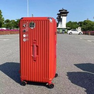 日本熱銷 - 紅色行李箱34寸大容量五輪