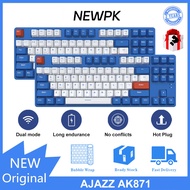 AJAZZ AK871 dual mode hot swappable mechanical keyboard