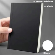 New Pocket A6 Notebook Thickened Line Blank Grid Small Notepad Inner Pages Kraft Paper Cover Note Bo