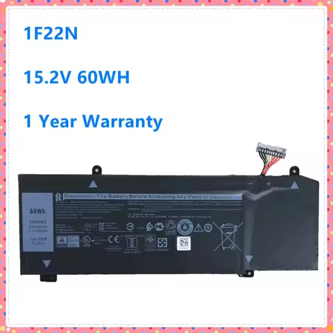 1F22N Battery For Dell ALIENWARE 2018 orion M15 M17 R1 P82F P40E P79F P37E Inspiron G5 5590 G7 7590