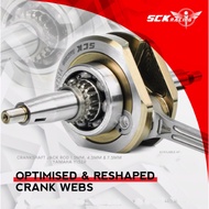 SCK RACING Y15ZR LC135 4S Crankshaft Jackrod 1.5mm / 4.5mm JET ROD CRANK SHAFT 100% ORIGIN
