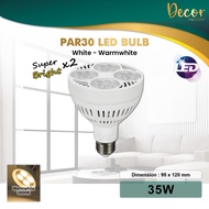 🔥2 Years Warranty🔥PAR30 LED BULB 35W LED Spotlight Bulb E27 Holder Super Bright PAR30 Mentol Lampu E