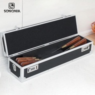 [SONONIA] Chef Knives Case Storage Box Portable with Handle Carrying Case Knife Organizer Aluminum C