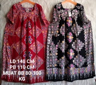 talita-daster BL batik cetak SOLO jumbo motip terbaru/pakaian wanita/DRESS wanita/daster terlaris/l