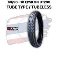 FKR TYRE 80/90 18 80 90 18 TAYAR MOTOR EPSILON HT200 TUBE TYPE TUBELESS TIRE MOTORCYCLE RXZ AR GTO