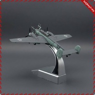 [leipupa] 1:100 Scale Model Airplane Die-  WW2 Fighter Aircraft Model Detailed Finish Collectible fo