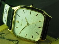 罕見 未使用品 日版 CITIZEN 星辰表 高端系列 年差 EXCEED 石英 男裝 平成11年頒發 20年服務 記念 手錶
