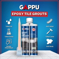 GAPPU Premium Epoxy Tile Grout / Nat Ubin GAPPU Premium Epoxy Tile Grout / Pengisi Nat Keramik