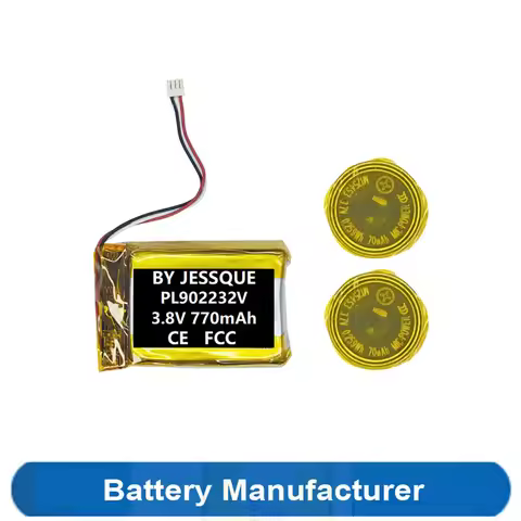 0.259Wh 1254 + 770mAh PL902232V 241031 2.93Wh Battery For Jabra Elite 85t Gaming Airpods Handsfree E