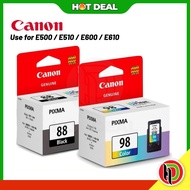 Hotdeal Combo Genuine Canon PG-88 Black and Canon CL-98 Color Cartridge For Canon E500 and E600 Seri