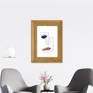 Decorative Picture Frame PS Foam Photo Frame Wall Hanging A4 Oil Picture Frame