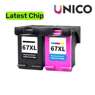 Compatible HP 67XL Ink Cartridge For HP Deskjet 2821e 2732 2752 2755 2330 HP Envy 6052 6055 6058 607