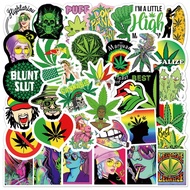 50/100PCS rasta mania stickers, Boba marley, cool printing stickers