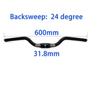 UNO Bicycle Handlebar M Type 25.4/31.8*600/610/620/660mm Bicycle Swallow Handlebar