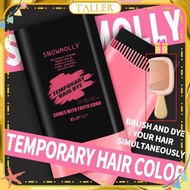 ✧Read Stock 【gift】snowmolly Temporary Hair Dye Stick Full Cover Gray White Hair Non-damaging Natural