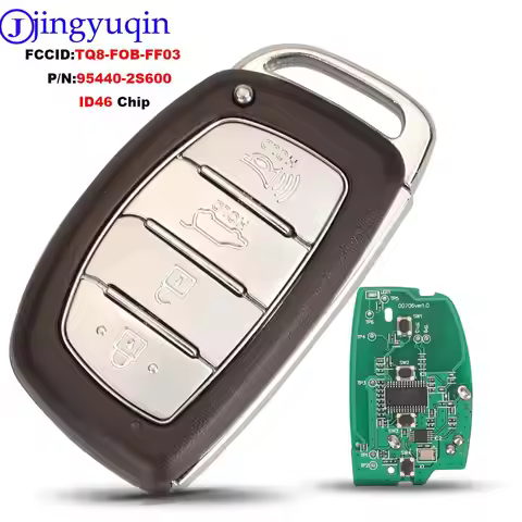jingyuqin 4 Buttons Remote Car Key Shell For Hyundai IX35 TUCSON P/N: 95440-2S600 FCCID:TQ8-FOB-FF03