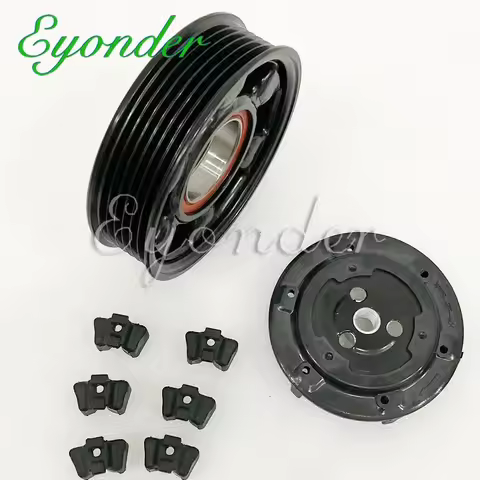 A/C AC Compressor Clutch Pulley 7SEU17C for Land Rover Discovery LR3 LR4 L319 Cologne V6 4.0 EFI LR0