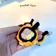 GANTUNGAN Calcifer Pan Studio Ghibli Crochet Keychain/ Amigurumi Studio Ghibli calcifer/