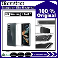 Samsung Galaxy Z Fold 5 Fold5 Transparent Slim Shockproof Case