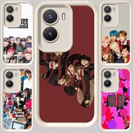 M-6 NCT 127 White Band Casing for VIVO IQOO Z10 13 T4 Z9 Y15s Y16 Y35 Y01 A01A Y15a Y22 Z9X Y75 Y56 