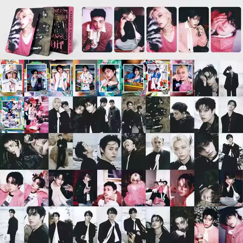 55Pcs Stray Kids Little Card New Mini Album DO IT Little Card Photo Card SKZOO Kpop Collection Lomo 