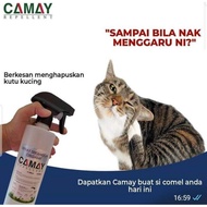 Spray Serangga Camay Penghapus Kutu Kucing