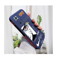 Case Redmi Note 10 10s 10 PRO Anime Naruto Cartoon Softcase Fashion Gambar Silicone Liquid Square Wi