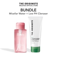 The Originote 2in1 Low pH Cicamide Cleanser 150ml + Hyalurose Micellar Water Makeup Remover 300ml - 