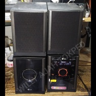 hifi compo speaker LG. bkn sony aiwa philips polytron