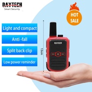 【Selling at a loss】2 pcs Daytech Mini walkie talkie for kids 16 Channels Portable Safe and non-toxic