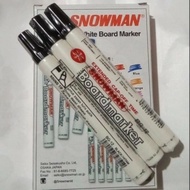 (1 Pcs) Snowman Whiteboard Marker BG-12/Whiteboard Marker/Whiteboard Marker/Erasable Board Marker