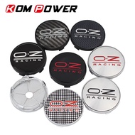 4pcs oz racing wheel covers cap 60/55mm clip oz logo emblem sticker wheel center cap for rim car uni